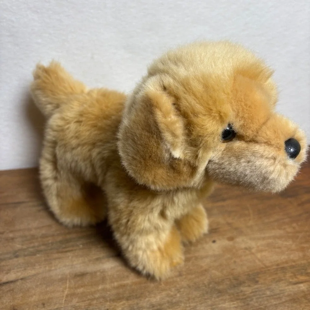 Douglas Cuddle Toys 1724 Chap Golden Retriever Puppy Plush Dog Soft Tan Small